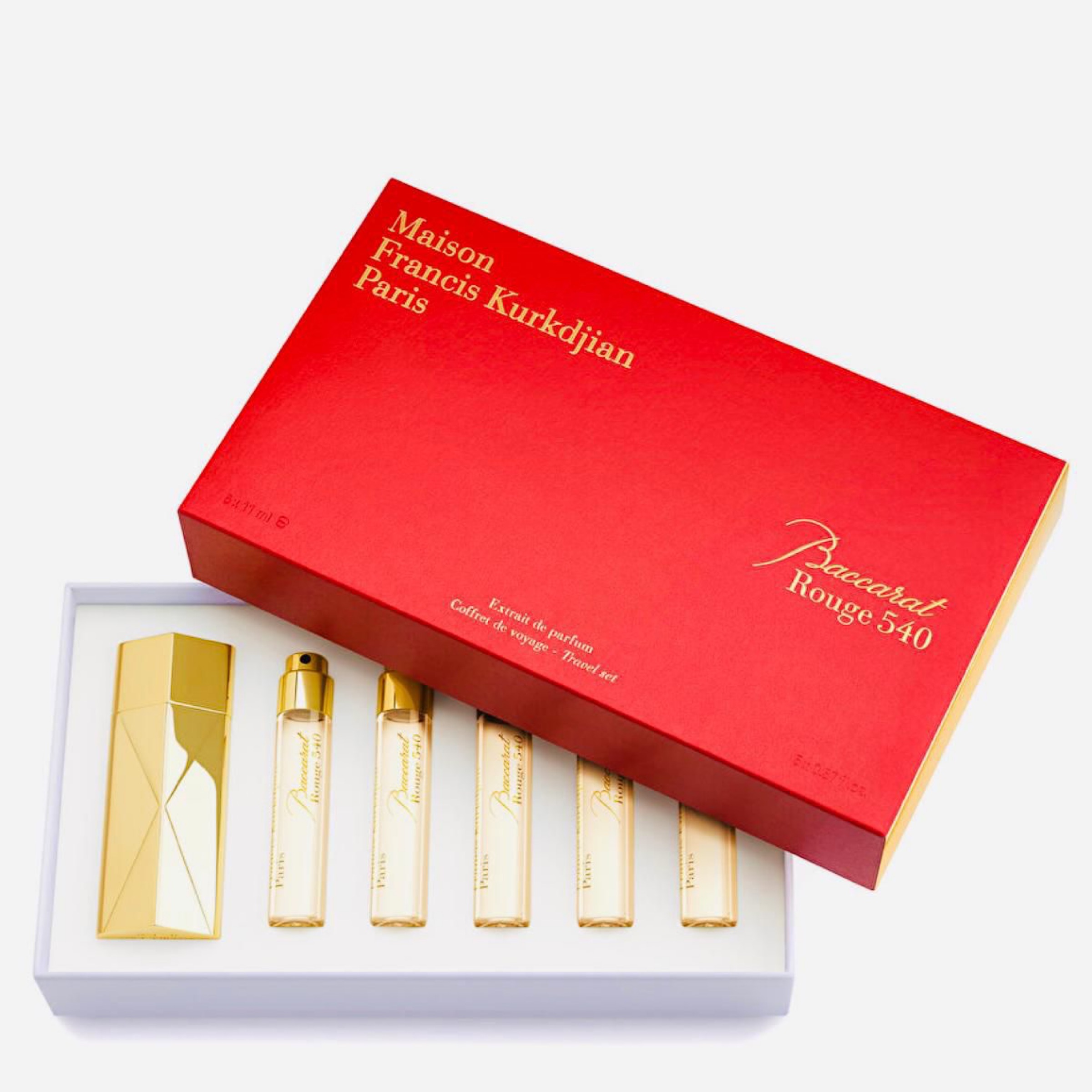 Maison Francis Kurkdjian Baccarat Rouge 540 Extrait De Parfum Travel Set 5x11 ML