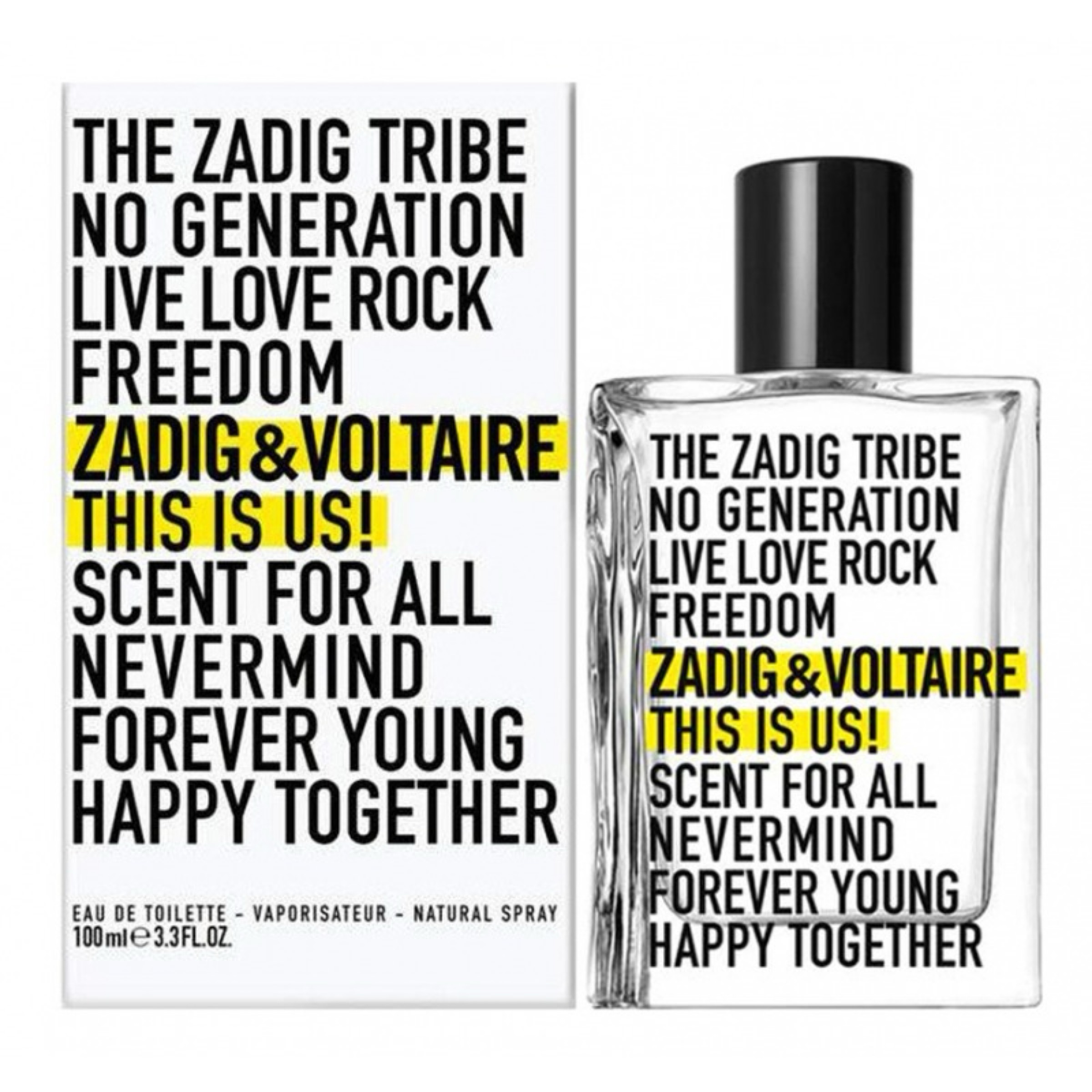 Zadig & Voltaire This Is Us Tribe Generation EDT 100 ML Erkek Parfüm