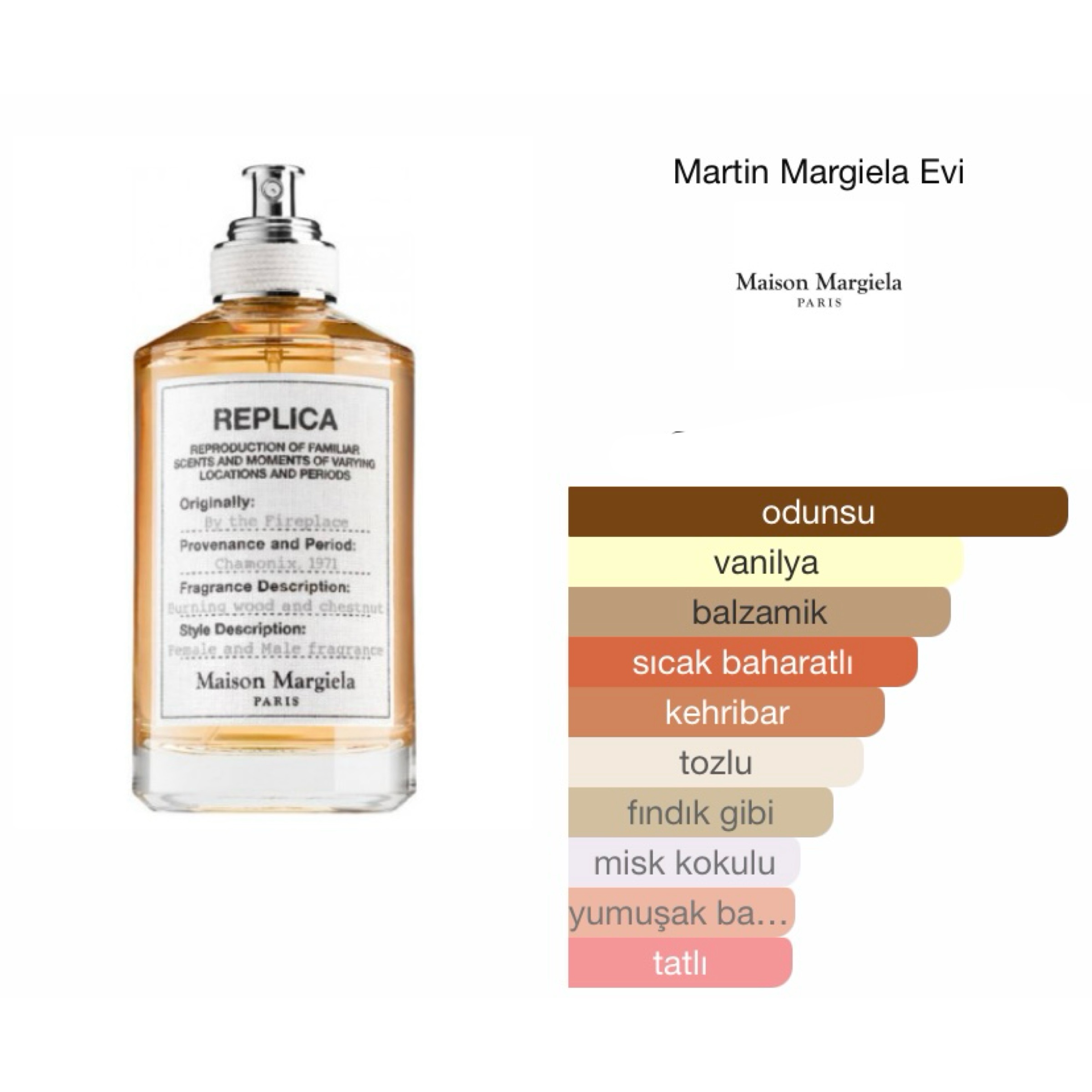 Maison Margiela Replıca By The Fireplace EDP 100 ML Unisex Parfüm - Görsel 2