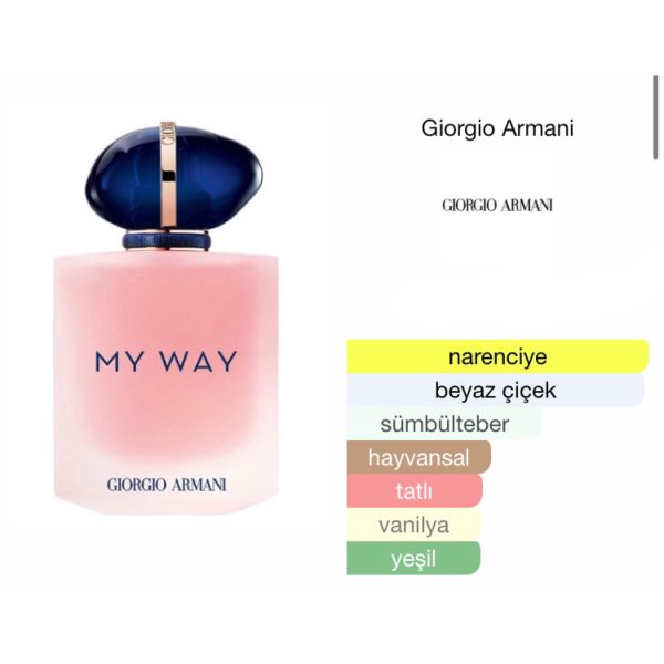 Giorgio Armani My Way Floral EDP 90 ML Kadın Parfüm - Görsel 2
