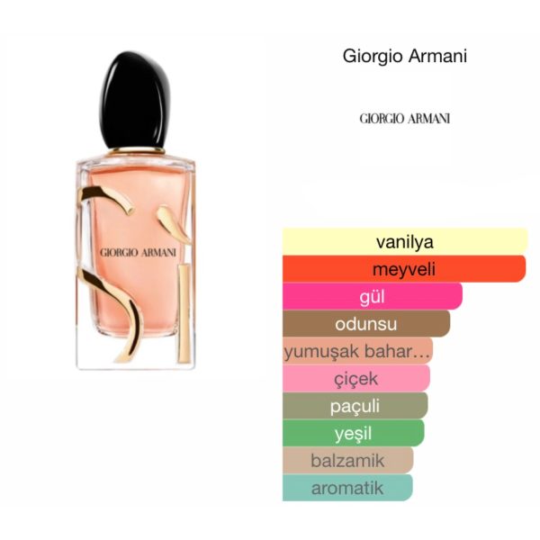 Giorgio Armani Si EDP İntense Refillable 100 ML Kadın Parfüm - Görsel 2