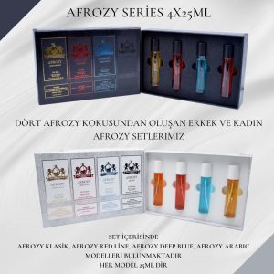 Alternative view of Lion Francesco Afrozy Man Series 4x25 ML Seyahat Boyu Erkek Parfüm